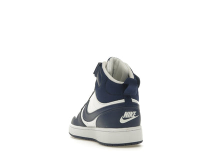 Nike Court Borough Mid 2 White Blue Void (GS)