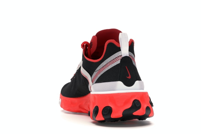 Nike React Element 55 Black White Red Orbit
