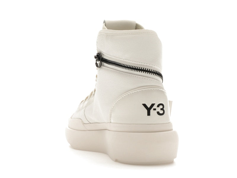 adidas Y-3 Ajatu Court High Core White Orbit Grey Cream White