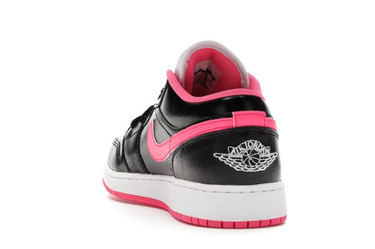 Jordan 1 Low Black White Hyper Pink (GS)
