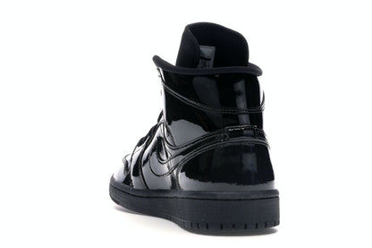 Jordan 1 Mid SE Triple Black Patent (Women's)