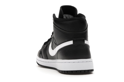 Jordan 1 Mid Black White (Women's)