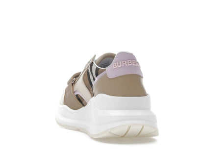 Burberry Ramsey Vintage Check Sneaker Beige Taupe Brown (Women's)
