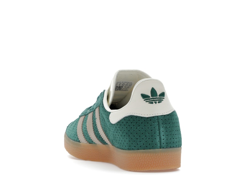 adidas Gazelle Collegiate Green Wonder Beige Gold Metallic