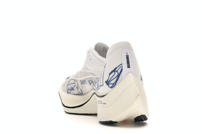Nike ZoomX Vaporfly Next% Blue Ribbon Sports White
