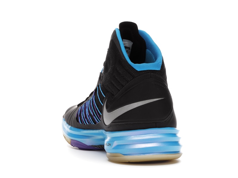 Nike Hyperdunk Plus Black Blue Glow