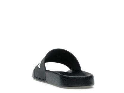Burberry Logo Slides Black Optic White