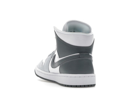 Jordan 1 Mid White Smoke Grey (Women's)