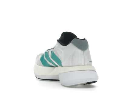 adidas Adizero Boston 13 White Pure Teal