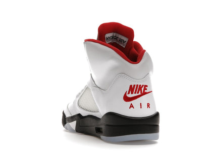 Jordan 5 Retro Fire Red Silver Tongue (2020)