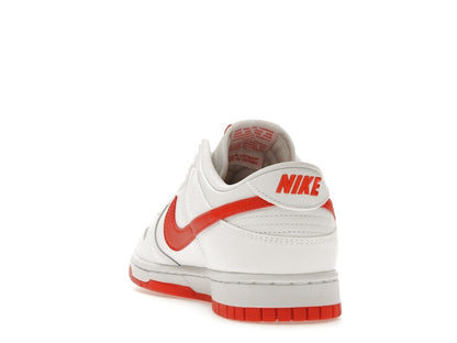 Nike Dunk Low Retro White Picante Red