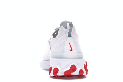 Nike React Element 55 White Red