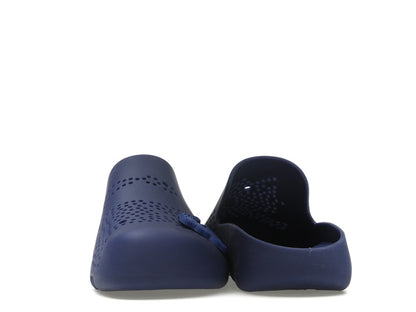 Burberry Stingray Perforated Slides Blue