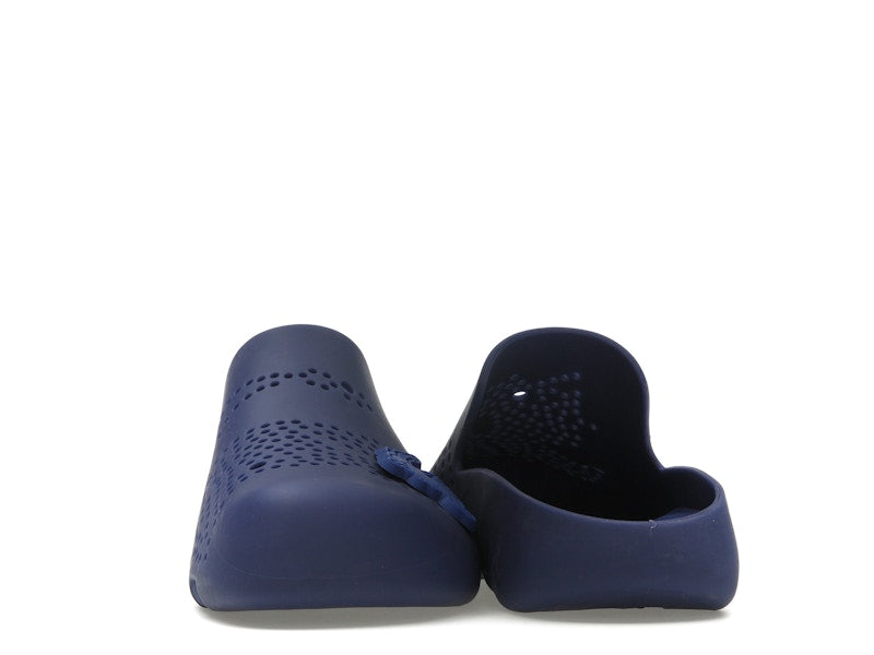 Burberry Stingray Perforated Slides Blue