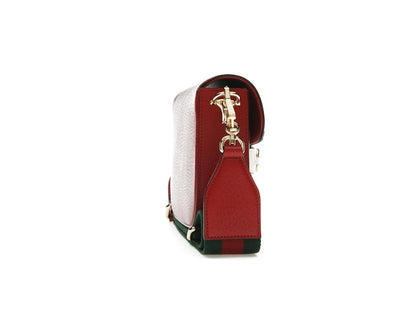 Gucci x adidas Horsebit 1955 Shoulder Bag Red
