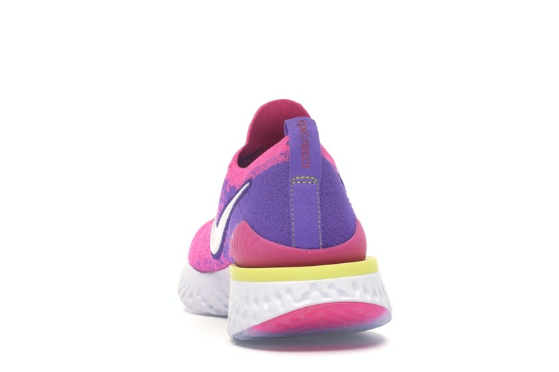 Nike Epic React Flyknit 2 Laser Fuchsia White (Women's)
