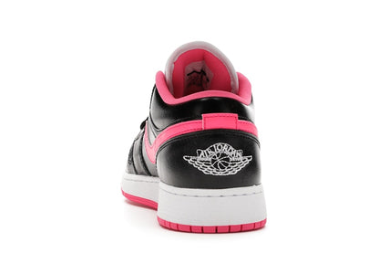 Jordan 1 Low Black White Hyper Pink (GS)