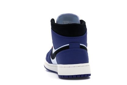 Jordan 1 Mid Deep Royal Blue Black
