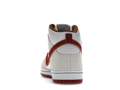 Nike SB Dunk High Sail Bright Crimson