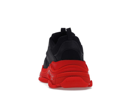 Balenciaga Triple S Black Red Sole