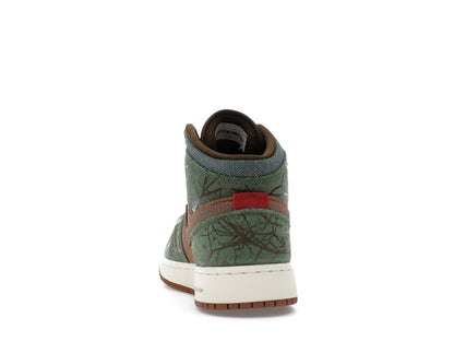 Jordan 1 Mid Treeline (GS)