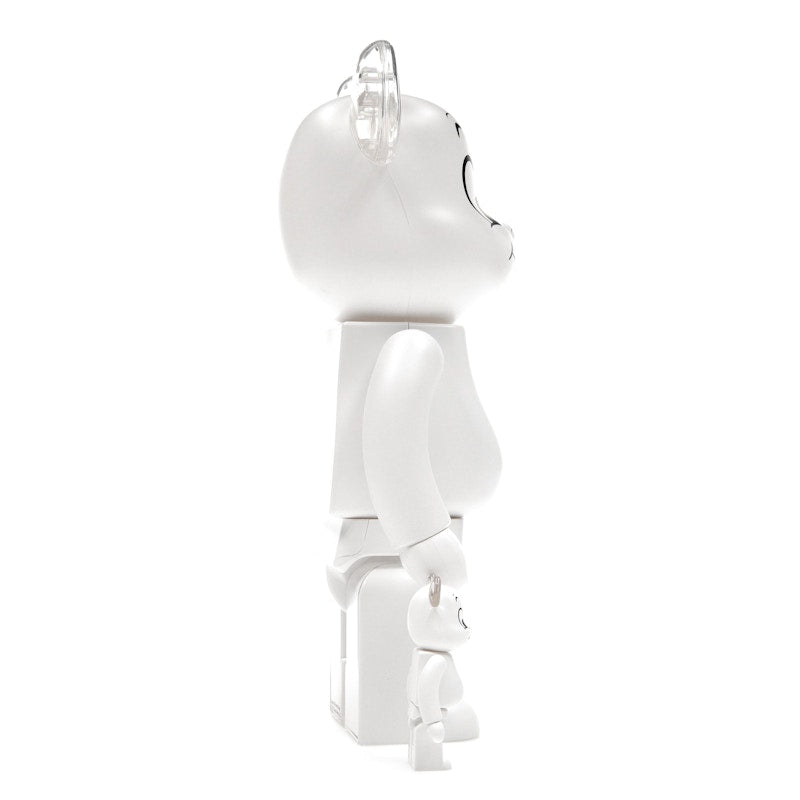 Bearbrick Casper the Friendly Ghost 100% & 400% Set White