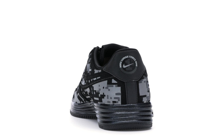 Nike Lunar Force 1 Low Digi Camo Black