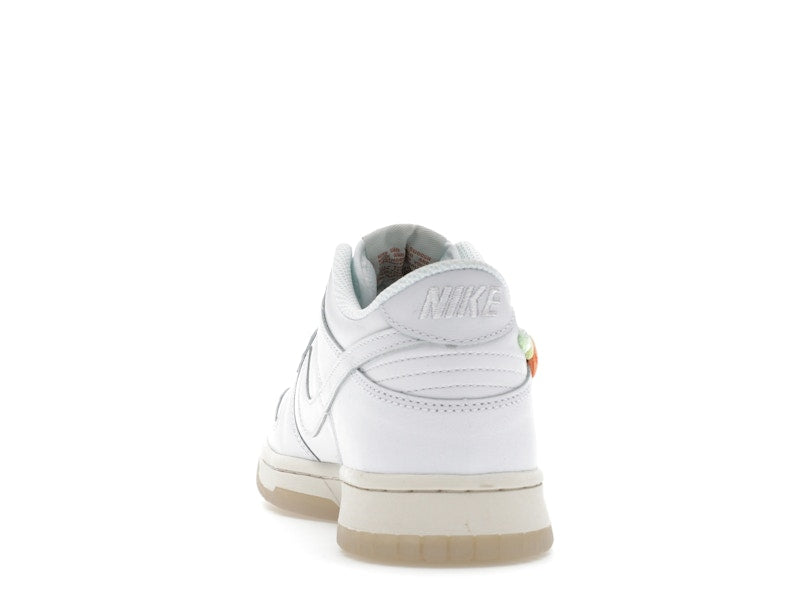 Nike Dunk Low SE Rainbow Lace Swoosh White (GS)