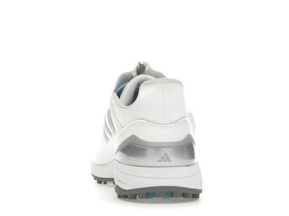 adidas Solarmotion BOA 24 Spikeless Golf Cloud White Silver Metallic Blue Burst