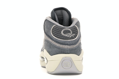 Reebok Question Mid Grey Suede
