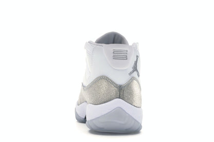 Jordan 11 Retro White Metallic Silver (Women's)