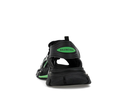 Balenciaga Track Sandal Black/Fluo Green