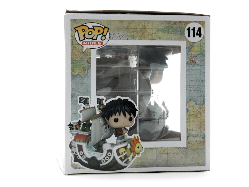Funko Pop! Rides One Piece Luffy with Thousand Sunny 2022 Winter Convention Exclusive Figure #114