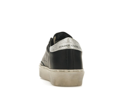 Golden Goose Hi-Star Black Silver (Women's)