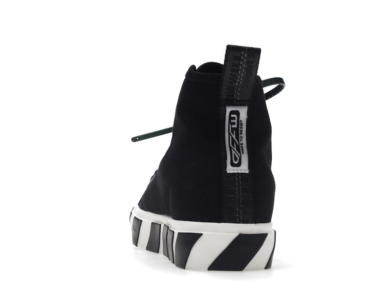 OFF-WHITE Vulc Mid Canvas Black White