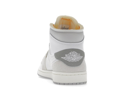 Jordan 1 Mid SE Craft Inside Out White Grey