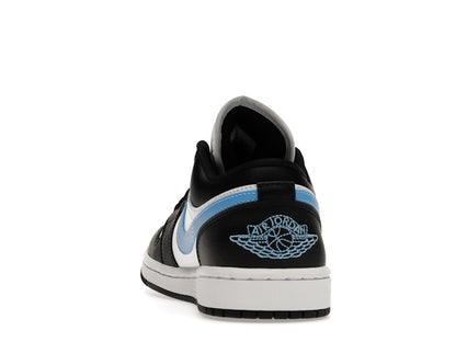 Jordan 1 Low Black University Blue White (Women's)