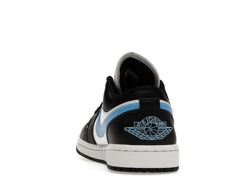 Jordan 1 Low Black University Blue White (Women's)