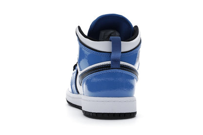 Jordan 1 Mid Signal Blue (PS)