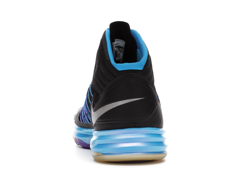 Nike Hyperdunk Plus Black Blue Glow