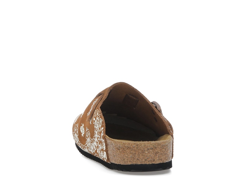 Bravest Studios Suede Paisley Clogs Hazel
