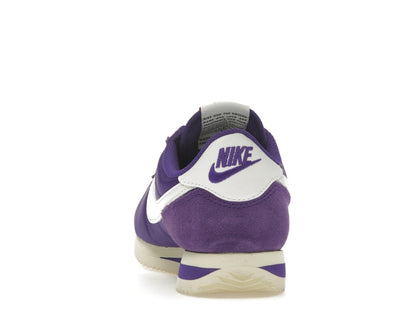 Nike Cortez Textile Field Purple Alabaster Safety Orange Summit White (Women's)