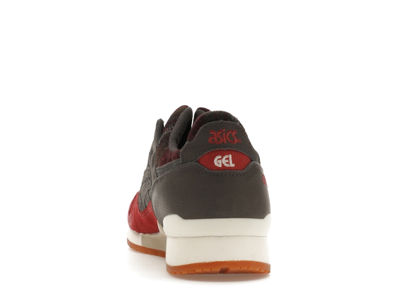ASICS Gel-Lyte III OG Brisket Red Obsidian Grey