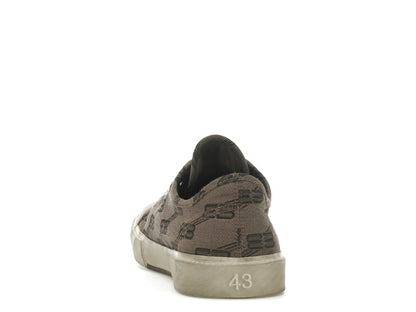 Balenciaga Paris Low 'BB Monogram Dark Mink Grey