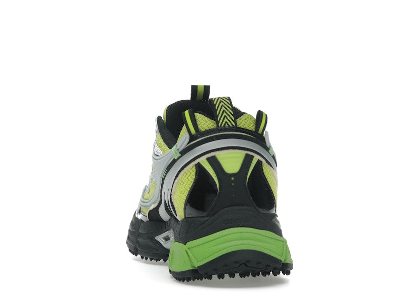 OFF-WHITE Be Right Back Silver Green Fluo
