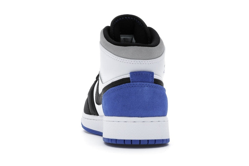Jordan 1 Mid SE White Black Royal (GS)