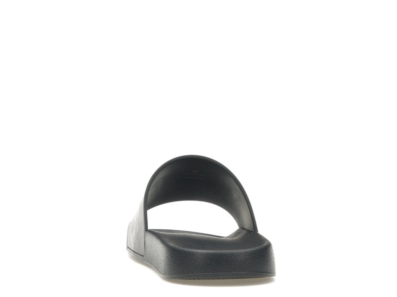 Burberry Embossed Logo Slides Dark Blue