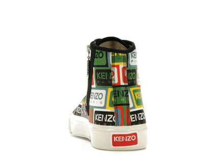 Kenzo School High Top Trainers Multi