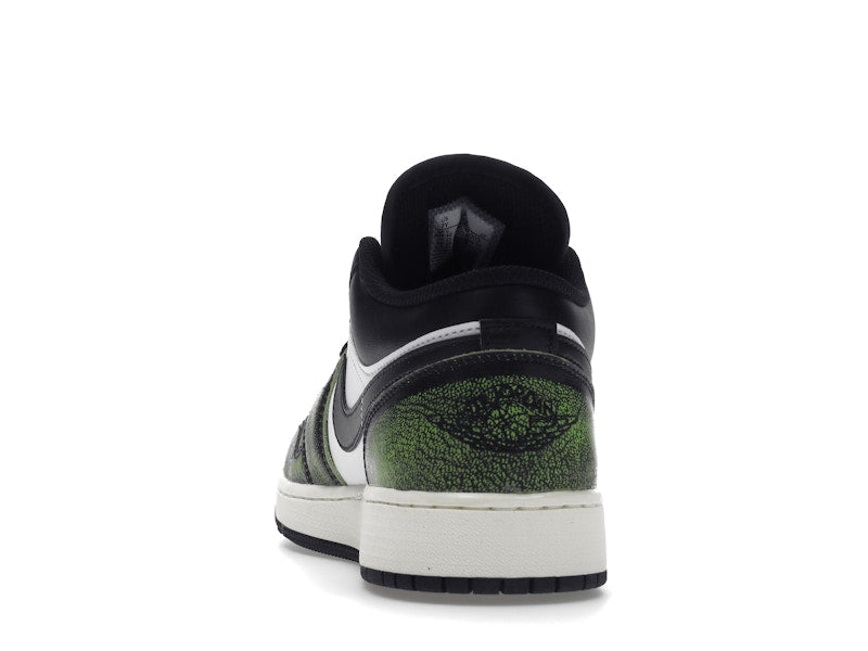 Jordan 1 Low Wear Away Electric Green (GS)