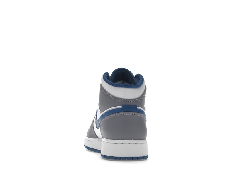 Jordan 1 Mid True Blue Cement (GS)